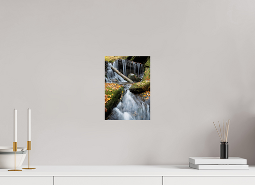 8 x 11.2″, Photo Print On Fuji Crystal DP II Magical Waterfall
