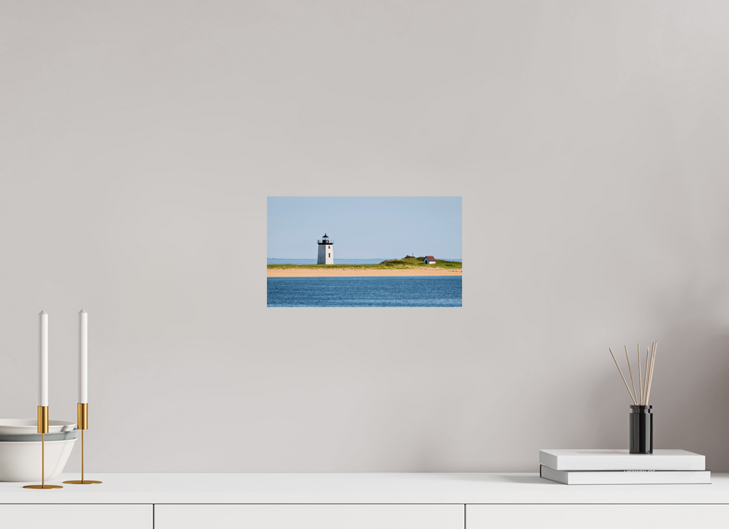 12 x 6.8″, Photo Print On Fuji Crystal DP II Wood End Lighthouse